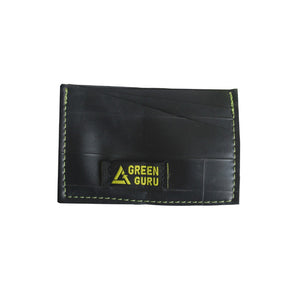 wallet made from recycled materials in usa id window green guru sustainable water resistant