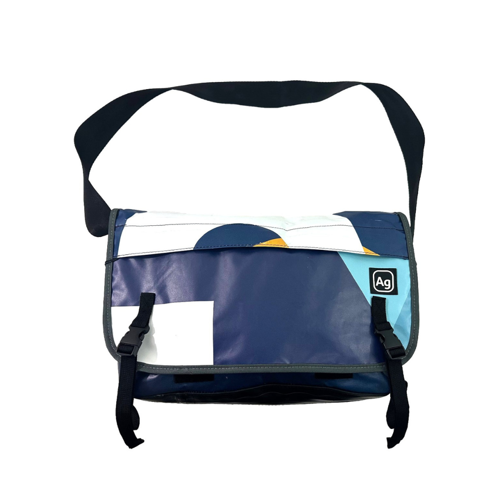 Banner Recycled Messenger Bag Alchemy Goods- Pike Messenger Bag