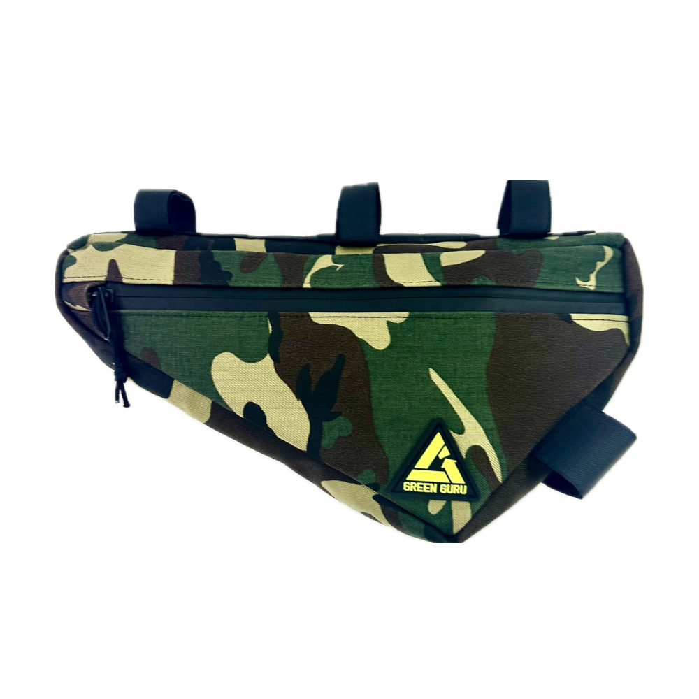 Upshift Bicycle Frame Bag - Multi-Color - Green Guru Gear