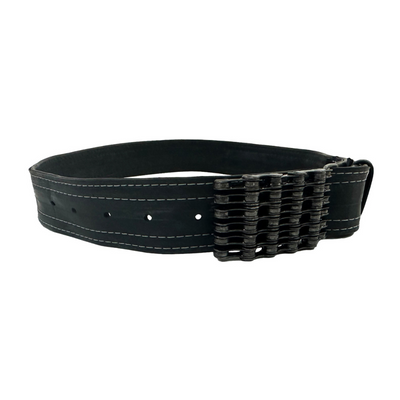 Belt Buckle- Upcycled Bike Chain - Green Guru Gear Belt Buckle- Upcycled Bike Chain - Green Guru Gear