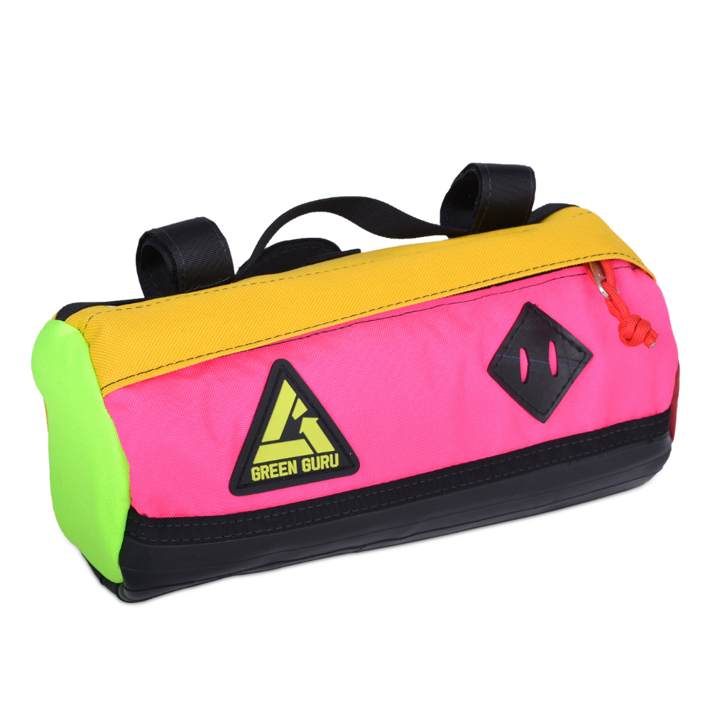 Handlebar Bag Green Guru Bike Bags Fatty Handlebar Bag Green Guru Gear