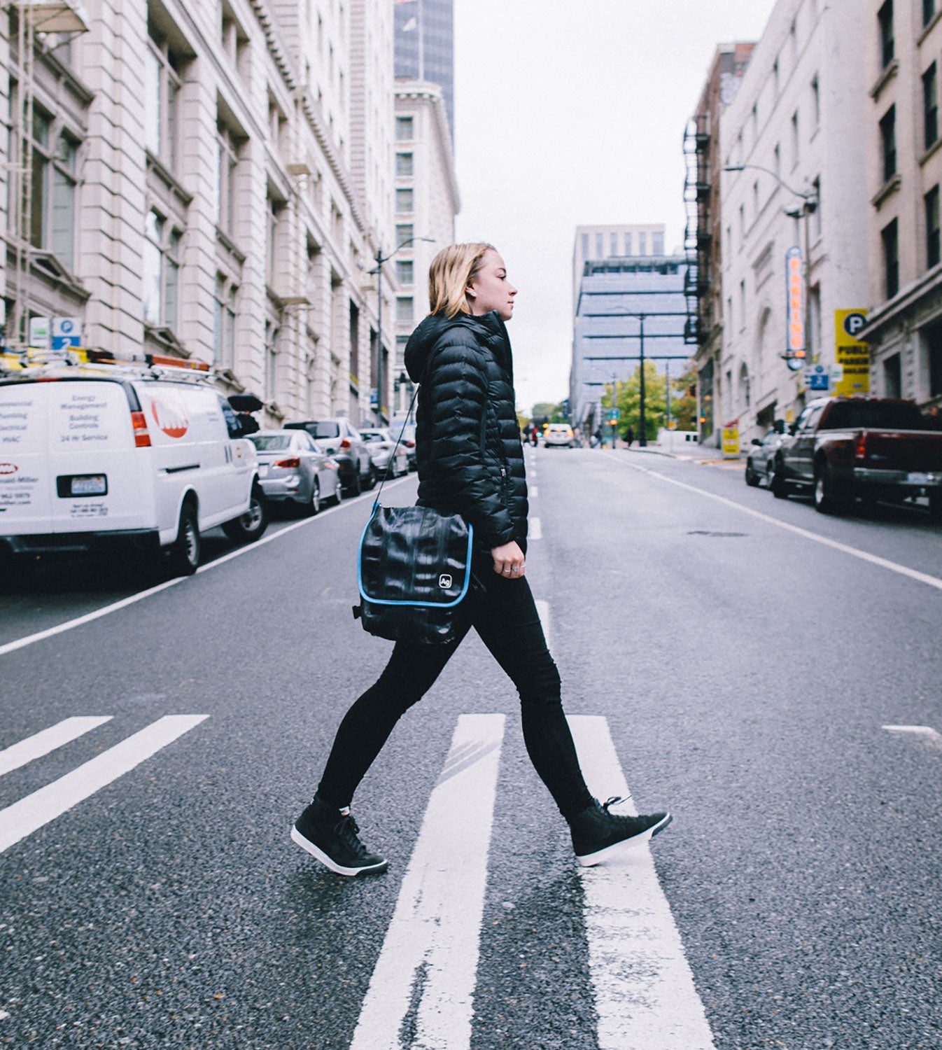 Haversack Bicycle Inner Tube Messenger Bag - The Spotted Door