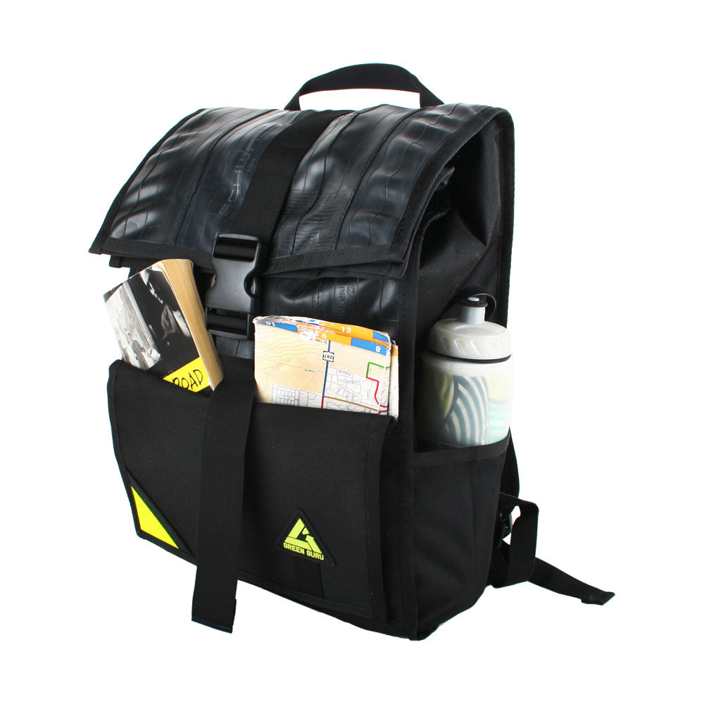 best bike backpack laptop Commuter 24L Backpack- Made in USA- Recycled Bike Tubes