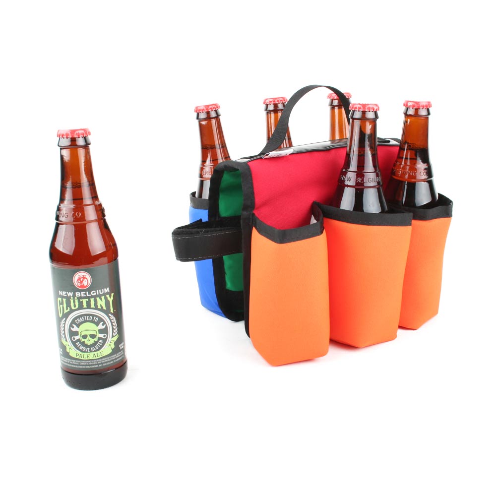 Sixer 6-Pack Insulated Beverage Caddy - Green Guru Gear