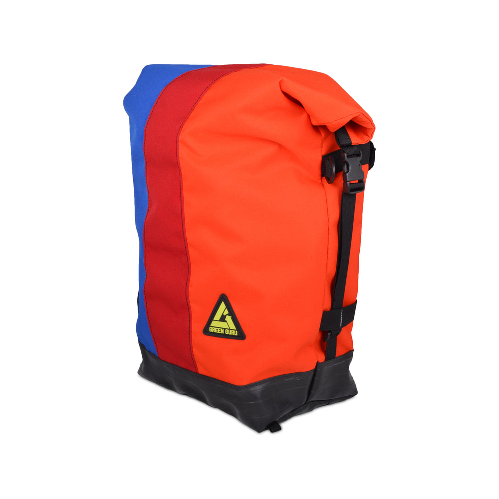 Low Roller Backpack/Pannier Green Guru Gear