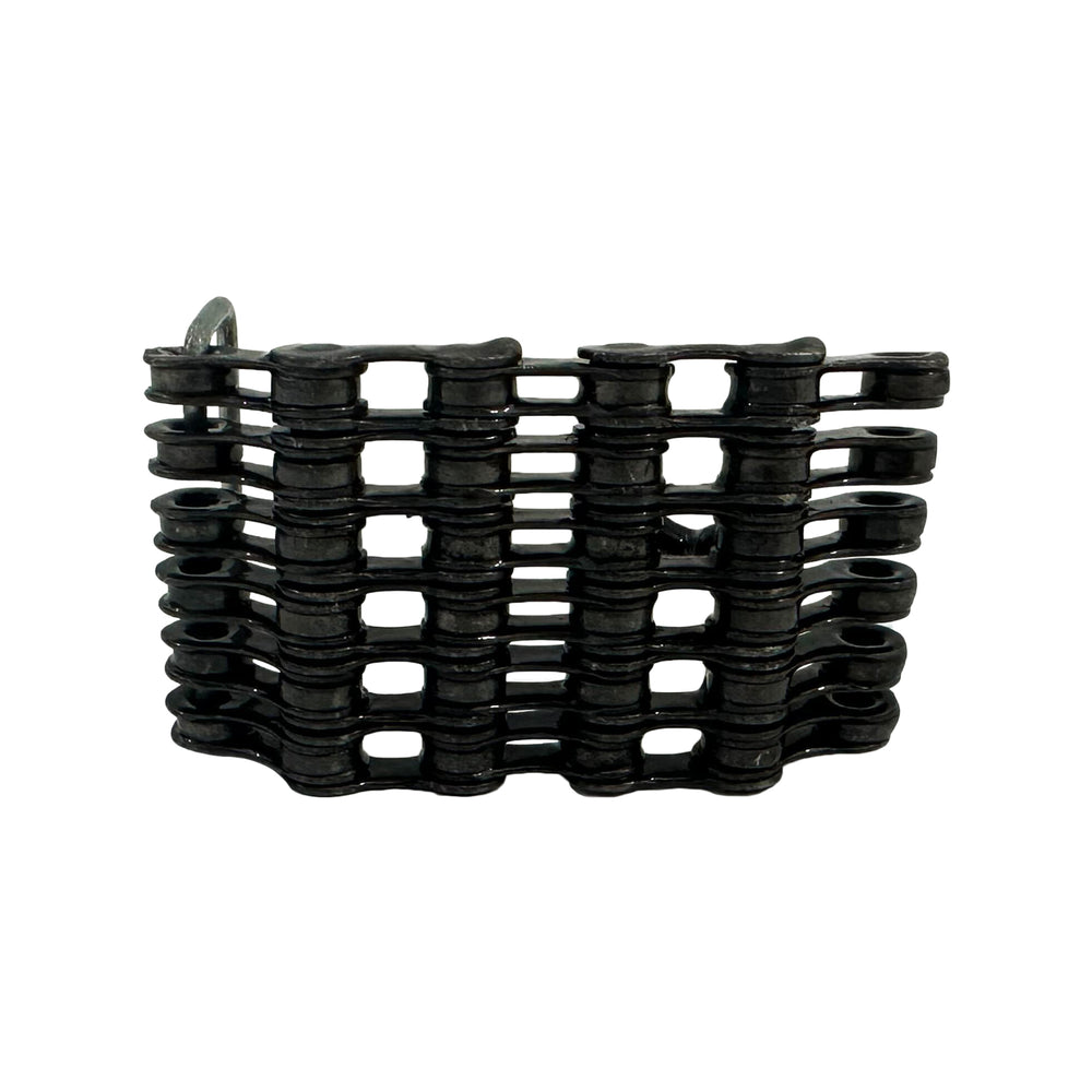 Belt Buckle Upcycled Bike Chain Green Guru Gear