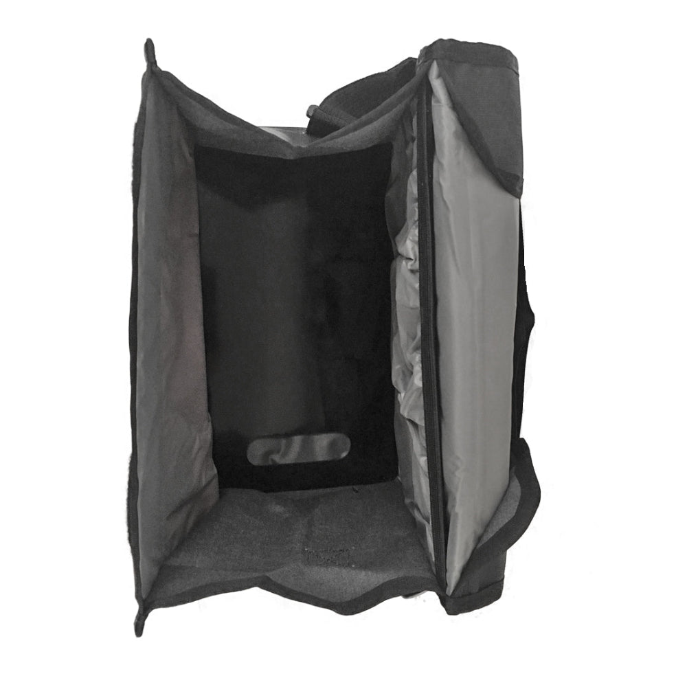 Green Guru Dutchy Pannier – Upcycled Billboard Bike Bag, Easy-Access Grocery Hauler, Fits Any Bike Rack
