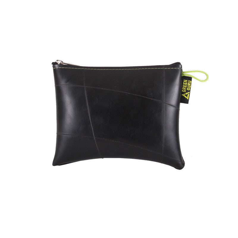 large zipper pouch sustainably made in usa holding bike tools